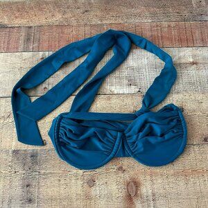 Sundaze Venus top x lagoon blue bikini top -L